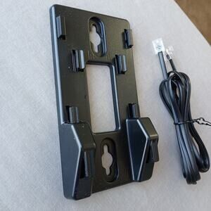 VTech Cordless Phone Wall Mount with RJ11 phone cord 5ft also fits AT&T phones